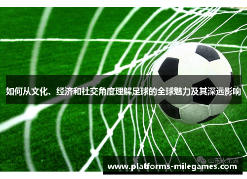 如何从文化、经济和社交角度理解足球的全球魅力及其深远影响