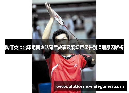 陶菲克淡出印尼国家队背后故事及羽坛巨星告别深层原因解析 陶菲克淡出印尼国家队背后故事及羽坛巨星告别深层原因解析